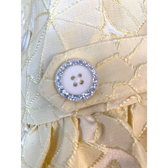 NWT Blueberi Boulevard Girls 2-Piece Yellow Dress & Coat Set Size 6 RAA10418 - Picture 10 of 13